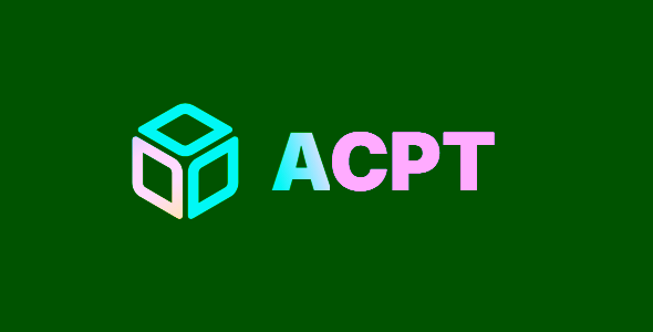 ACPT Advanced Custom Post Types 2.1.8